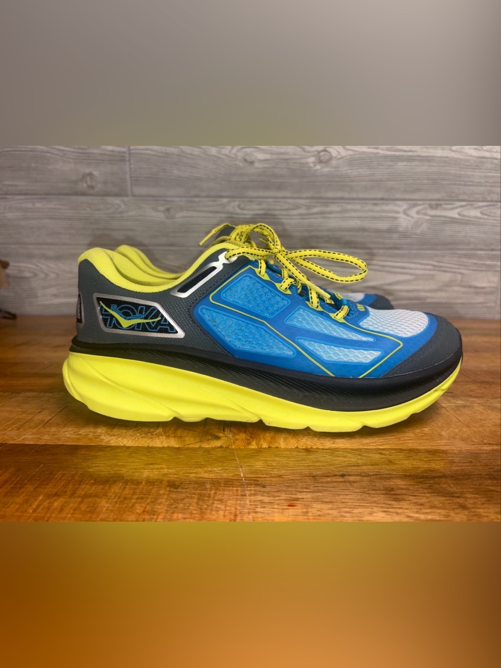 Hoka One U Clifton One9 2025 Blue Citrus 10.5W 9.5M 1155370